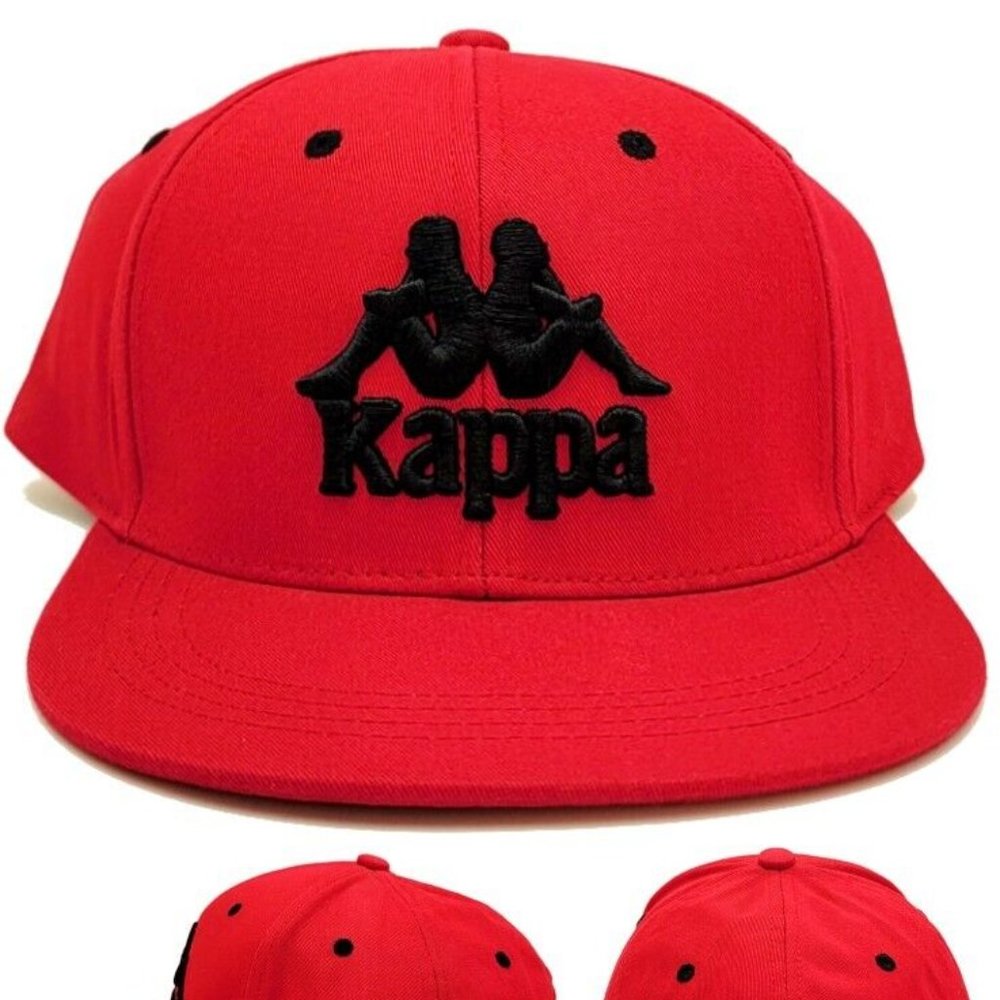 Kappa Bzadem Red Snapback Hat